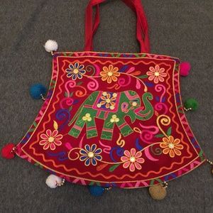 Brand New Beautiful embroidery fashion HandBag